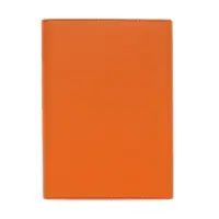 Органайзер на кольцах, A5, с клапаном, 80л, линия, к/зам, Оражевый