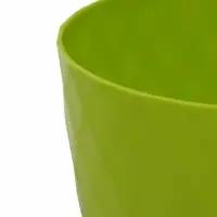 Кашпо с прикорневым поливом "Румба" 1 л, D13,5 см, h-12 см, цвет киви