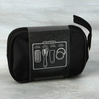 Подарочный набор дорожный для обуви &laquo;Настоящему мужчине&raquo;: щётка 2 шт, губка, лопатка