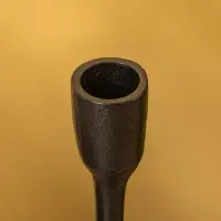 Подсвечник &laquo;Полночь&raquo;, 8&times;8&times;20 см, алюминий