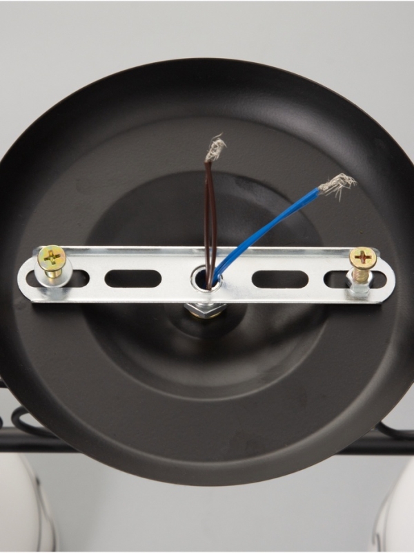 Люстра "Кинг" 2х40Вт Е27 черный