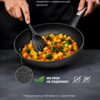 Сковорода с антипригарным 28 см Monolit 28F индукция