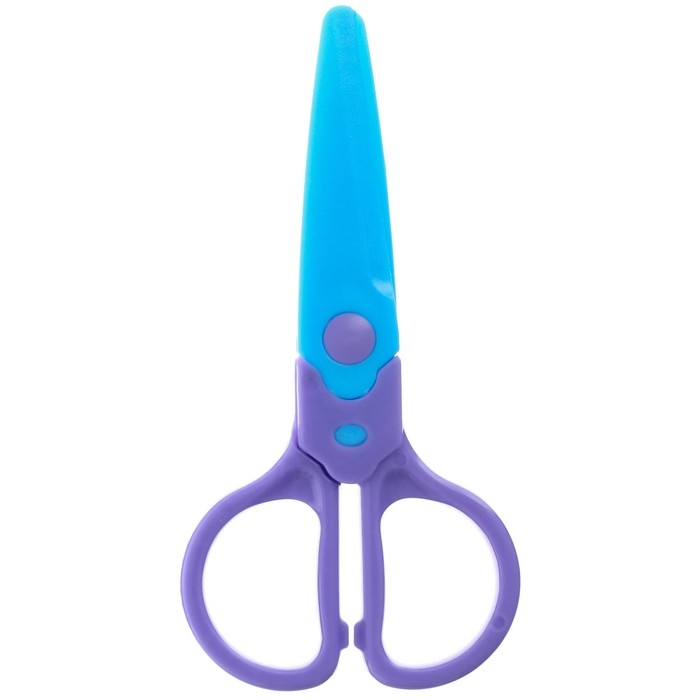 Ножницы фигурные пластиковые, 12,5 см, Холодное сердце