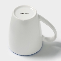 Кружка "Blue Lagoon" Magistro 350мл, 12,8х9х10,8, цвет белый, синий