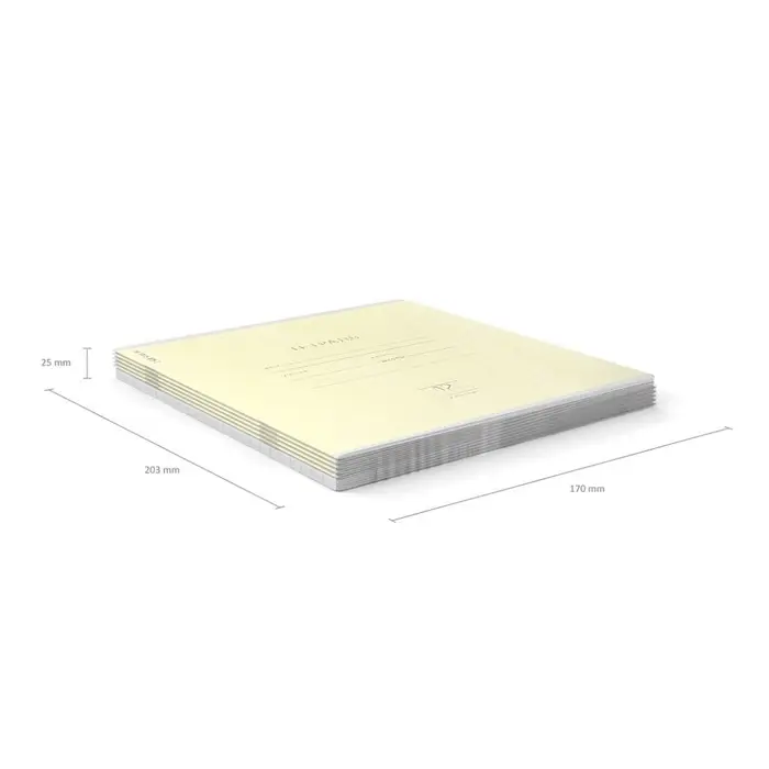 Тетрадь 12 листов в клетку ErichKrause &laquo;Классика&raquo;, обложка мелованный картон, жёлтая