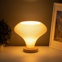 Светильник настольный "Бокал" 1х10Вт Е14 провод 1,7м 22х22х19см