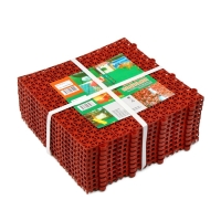 Модульное покрытие, 30 &times; 30 &times; 1,1 см, пластик, терракотовый, 1 шт.