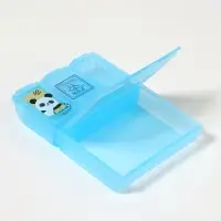 Таблетница, 9.2&times;6.5&times;1.6 см, 4 секции, МИКС