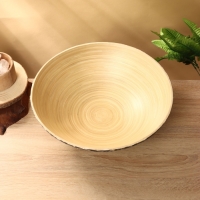 Салатник 35х35х12 см, бамбук