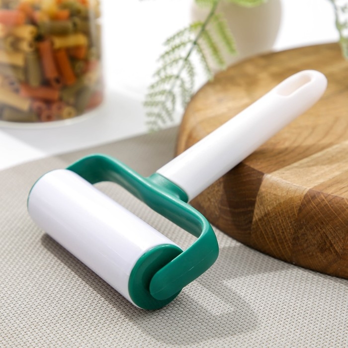 Валик для раскатки теста KONFINETTA, 16&times;11,4&times;3,5 см, цвет белый