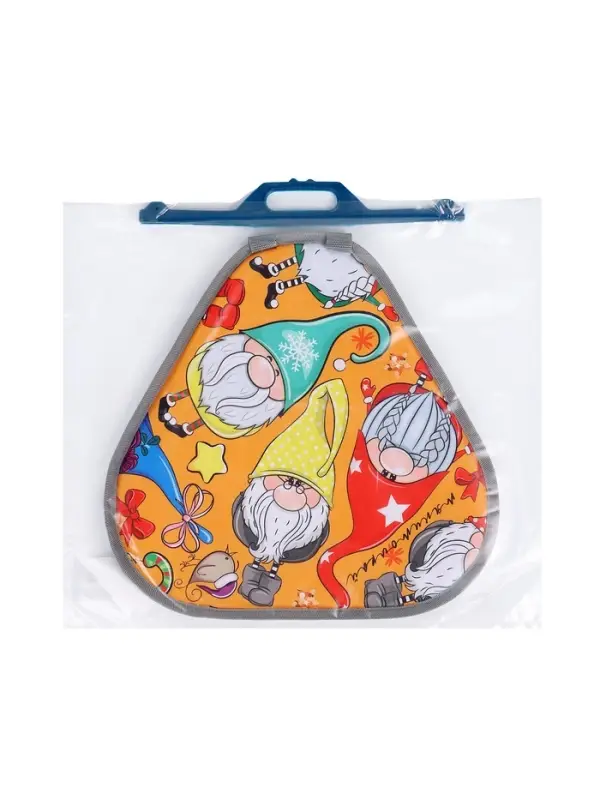 Ледянка мягкая Gnome, треугольная, цвет МИКС