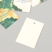 Бирка картон "С Юбилеем. Малахит" Бирка картон "Осень Олень" набор 10 шт (5 видов) 4х6 см