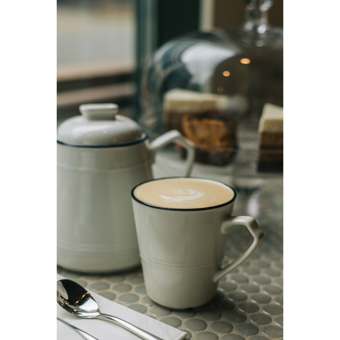 Кружка фарфоровая Magistro &laquo;Морской бриз&raquo;, 220 мл, цвет белый