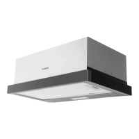 Вытяжка встраиваемая HBH 6230 BK черный