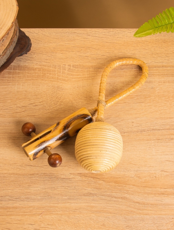 Сувенирный музыкальный инструмент &laquo;Маракас-Стучалка&raquo;, 24&times;15&times;7 см