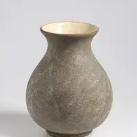 Ваза настольная керамика "Клето" 20х15 см, серый