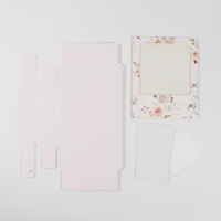 Коробка для конфет, кондитерская упаковка, 9 ячеек, &laquo;С 8 Марта&raquo; 14.5 х 14.5 х 3.5 см