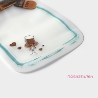 Набор пакетов для хранения продуктов Доляна &laquo;Милахи&raquo;, застёжка zip-lock, 3 шт, 10,2&times;15 см, 13,5&times;19,8 см, 16,8&times;24,8 см