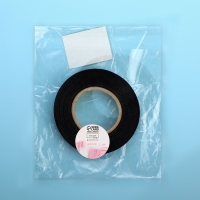 Размерник сатиновый, &laquo;L&raquo;, 1000 шт, 12 мм, 30 м, цвет чёрный