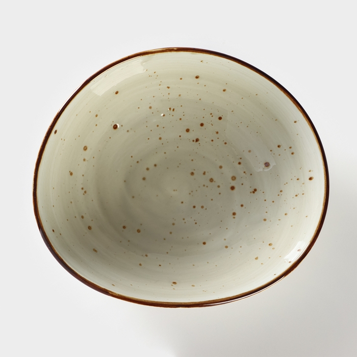 Салатник фарфоровый Samold &laquo;Хорека Графит&raquo;, 580 мл, 19х17 см