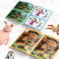 Набор книг &laquo;Найди отличия&raquo;, 6 шт. по 12 стр., А5, Маша и Медведь