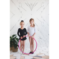 Обруч для художественной гимнастики Grace Dance, профессиональный, d=60 см, цвет малиновый