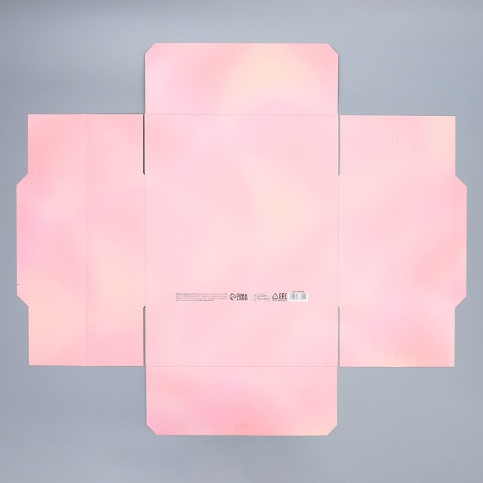 Коробка подарочная складная, упаковка, &laquo;8 марта&raquo;, 30 х 20 х 9 см