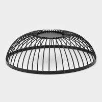 Фруктовница Доляна &laquo;Лофт&raquo;, 28&times;28&times;8 см, цвет чёрный