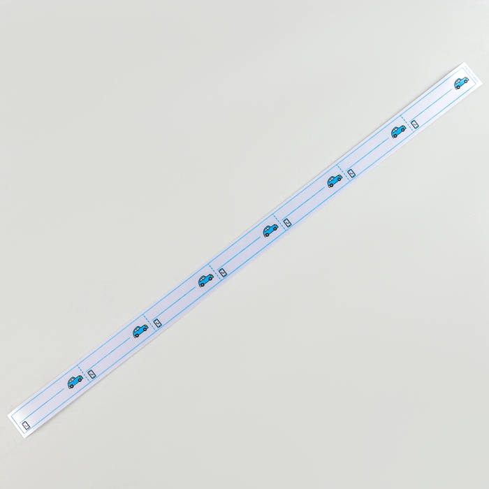 Термобирки для одежды. Набор именных термонаклеек для маркировки детских вещей &laquo;Рыжий котёнок&raquo;, 7 шт