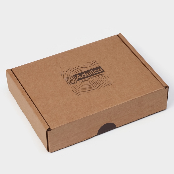 Менажница &laquo;Бесконечная любовь&raquo;, берёза, в подарочной коробке, в подарок набор шпажек