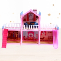 Дом для кукол &laquo;Сказочная жизнь на вилле&raquo; с куклой, питомцами и аксессуарами, светится в темноте