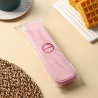 Футляр для столовых приборов Доляна, 21&times;5,5&times;2,2 см, цвет МИКС