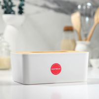 Салфетница Доляна &laquo;Мягкость&raquo;, 19&times;13 см, бамбук