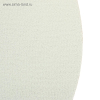 Холст круглый на оргалите 4 мм, d-25, хлопок 100% акриловый грунт, мелкое зерно, 250 г/м&sup2;