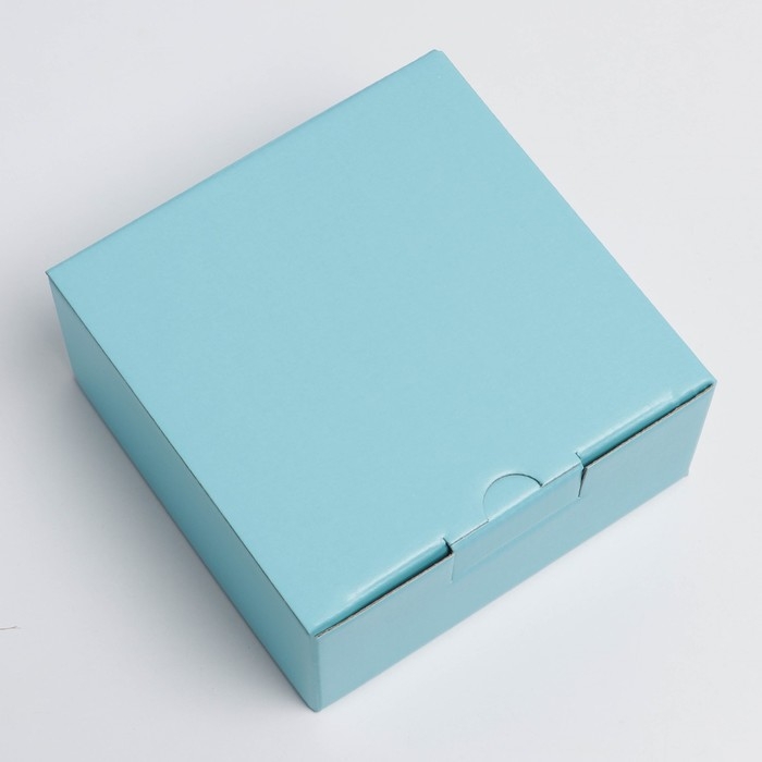 Коробка подарочная складная, упаковка, &laquo;Тиффани&raquo;, 15 х 15 х 7 см