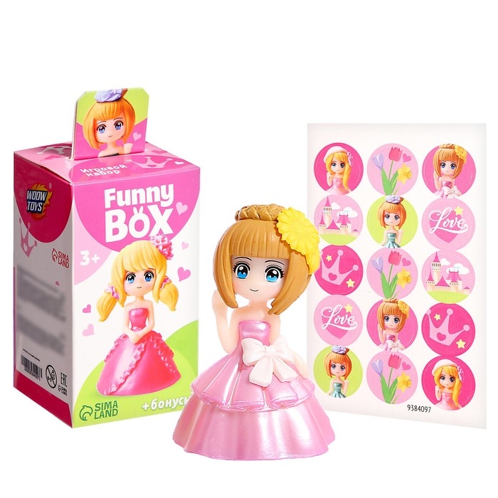 Игровой набор Funny box, принцессы, МИКС