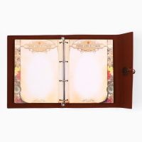 Родословная книга &laquo;Наш род&raquo;, 56 листов, бордо, 35 х 23,5 см