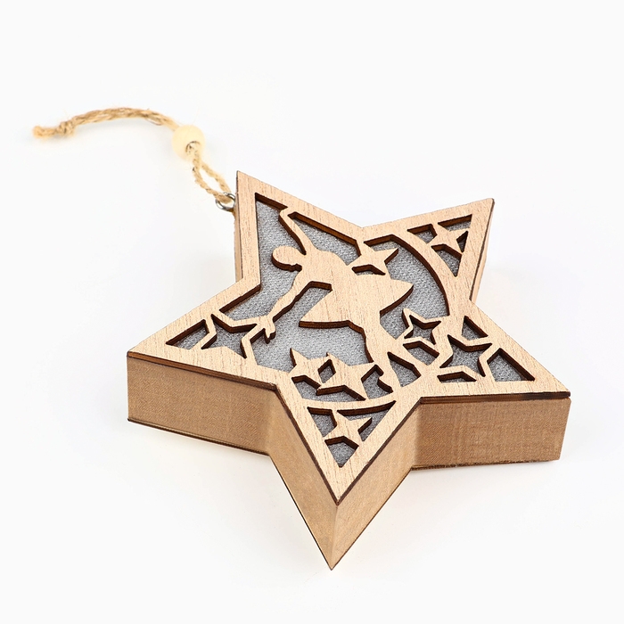 Ёлочная игрушка новогодняя &laquo;Балерина&raquo;, на Новый год, 11,5 х 11 см