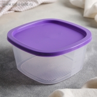 Контейнер для продуктов с мерной шкалой &laquo;BioFresh&raquo;, 900 мл, прозрачный, крышка микс