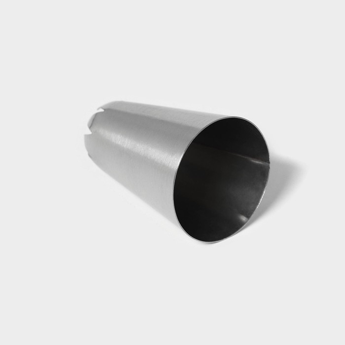 Насадка кондитерская &laquo;Закрытая звезда&raquo;, d=3,4 см, выход 1,1 см, нержавеющая сталь