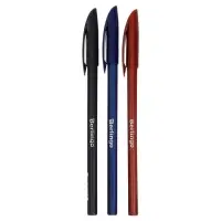 Ручка шариковая 0.7 мм, Metallic, чернила синие