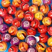 Жевательная резинка с кислой начинкой &laquo;Дуй пузырь! ШАРИКИ СМАЙЛИКИ&raquo;, 10 г