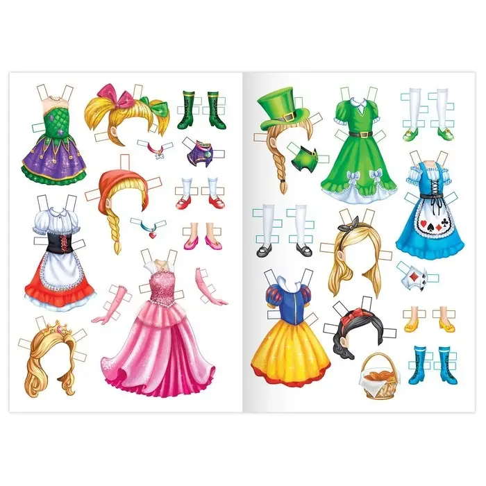 Вырежи куклу и наряды из &laquo;Карнавальной коллекции&raquo;, 20 стр.