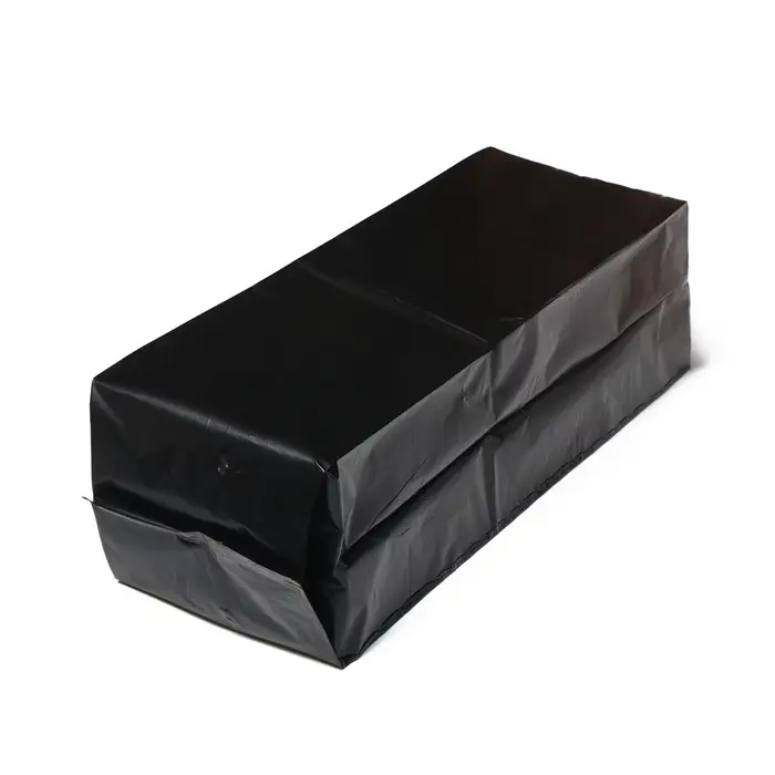 Пакет для рассады, 10 л, 14&times;45 см, полиэтилен, толщина 120 мкм, с перфорацией, чёрный, Greengo