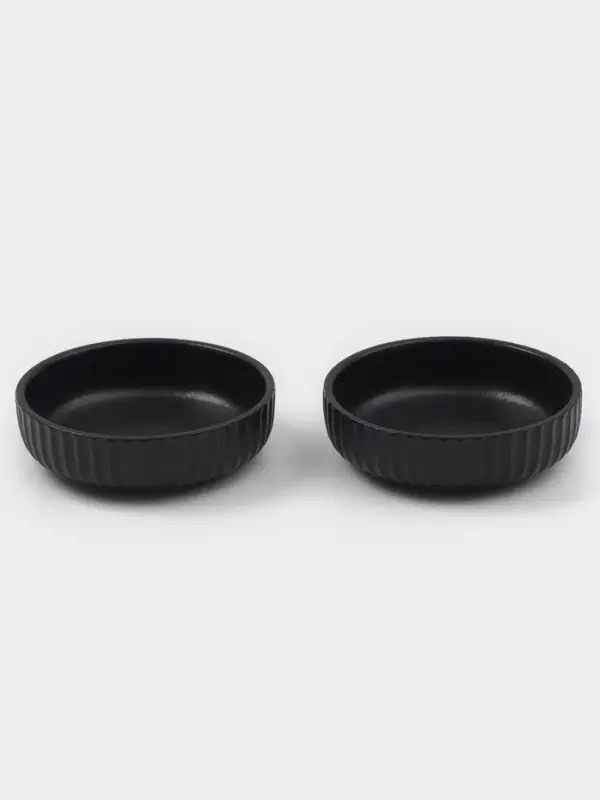 Набор соусников 2 шт Magisto Line 9*2.5 см цвет черный