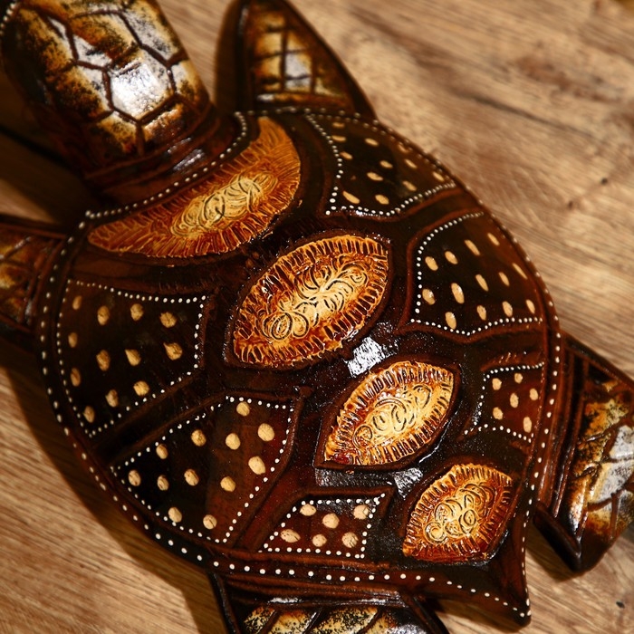 Сувенир "Черепаха" албезия 30х20х6 см