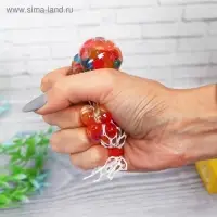 Мялка в сетке, с гидрогелем, 5 см, цвета МИКС