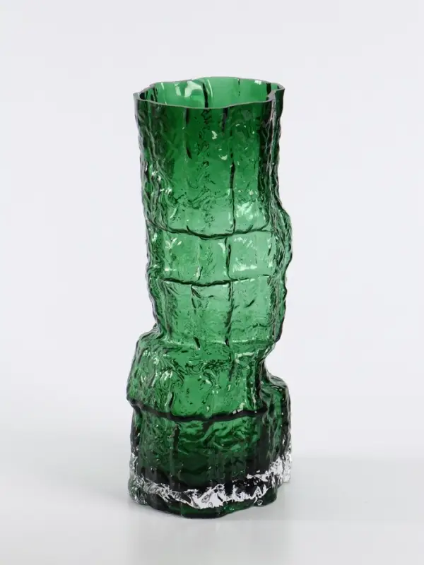 Ваза &laquo;Гоэтано&raquo;, 30&times;13 см, стекло, зелёная