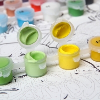 Картина по номерам на подрамнике 30х40 см, Мстители