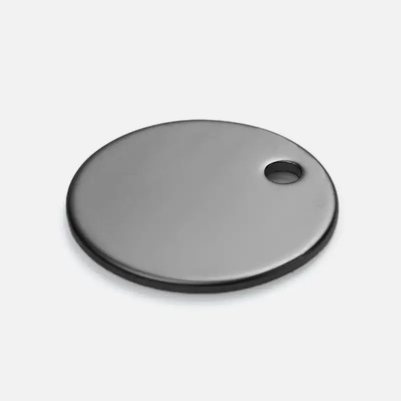 Шильдик металлический Alfa Sirkel, серый металлик